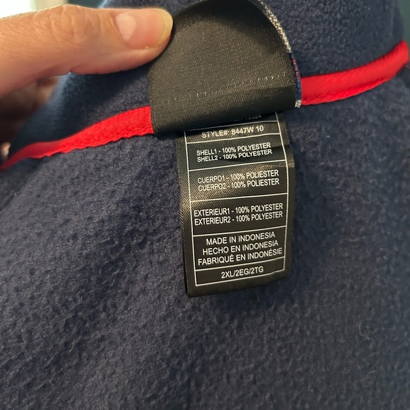 New England Patriots Reebok jacket size 2xl (pls check measurements in pics) - Picture 10 of 13